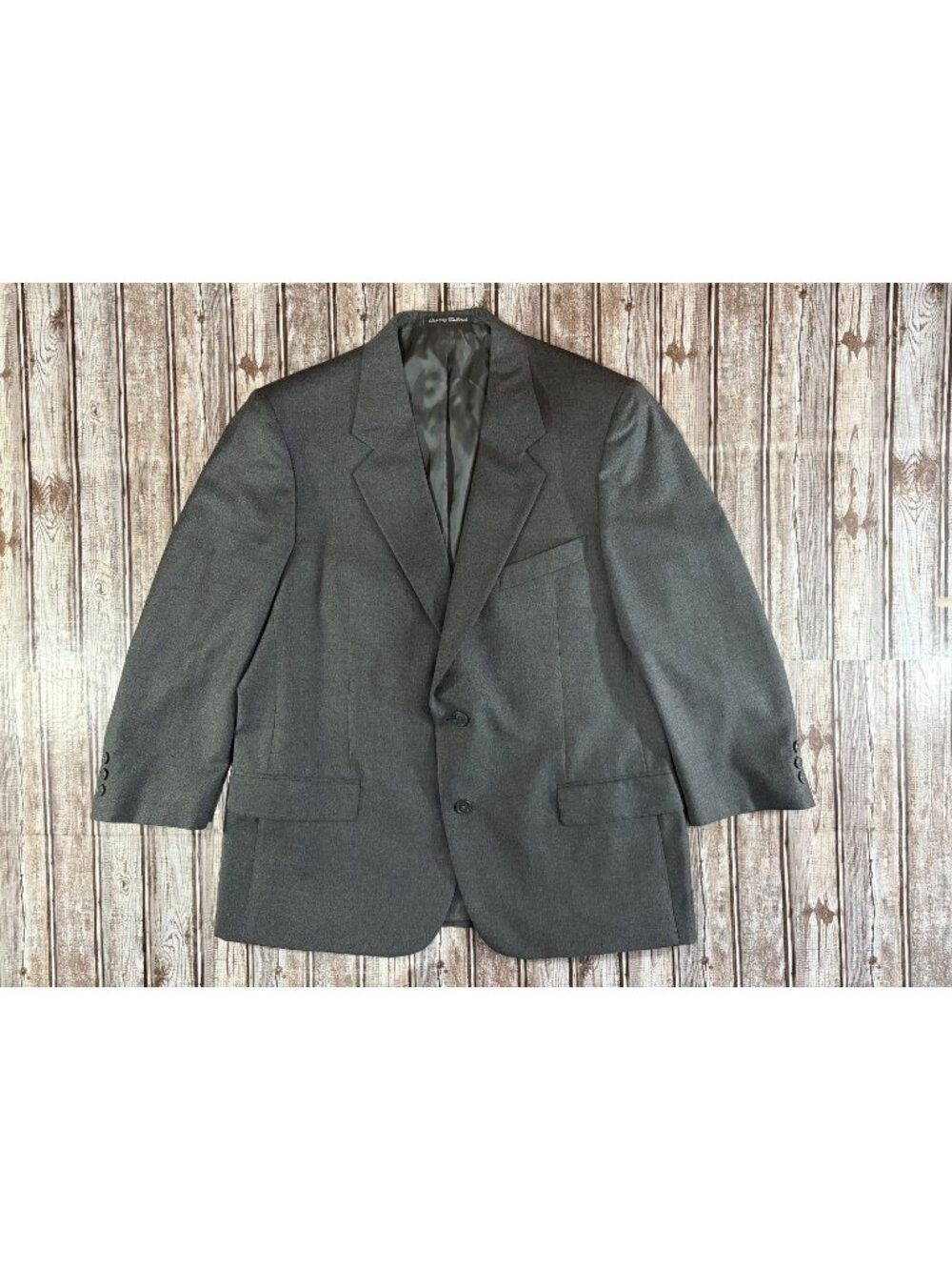 Valentino E Thomas Wool Sport Coat Jacket size 54 US 44 color grey Italian Made